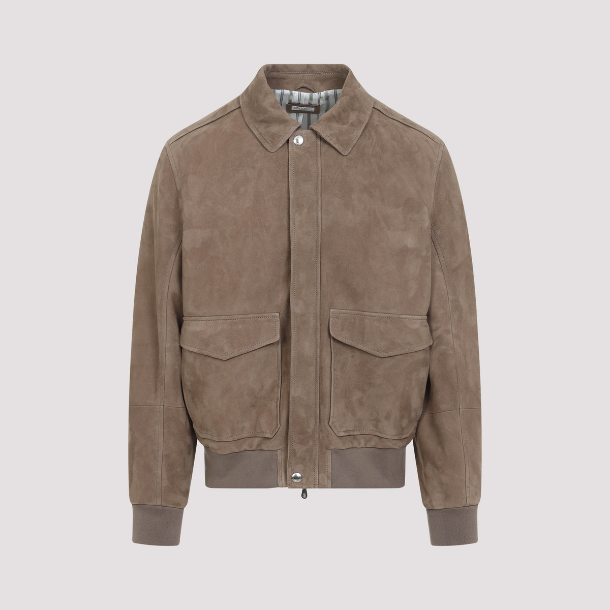 BRUNELLO CUCINELLI Brunello Cucinelli Leather Bomber Jacket Men