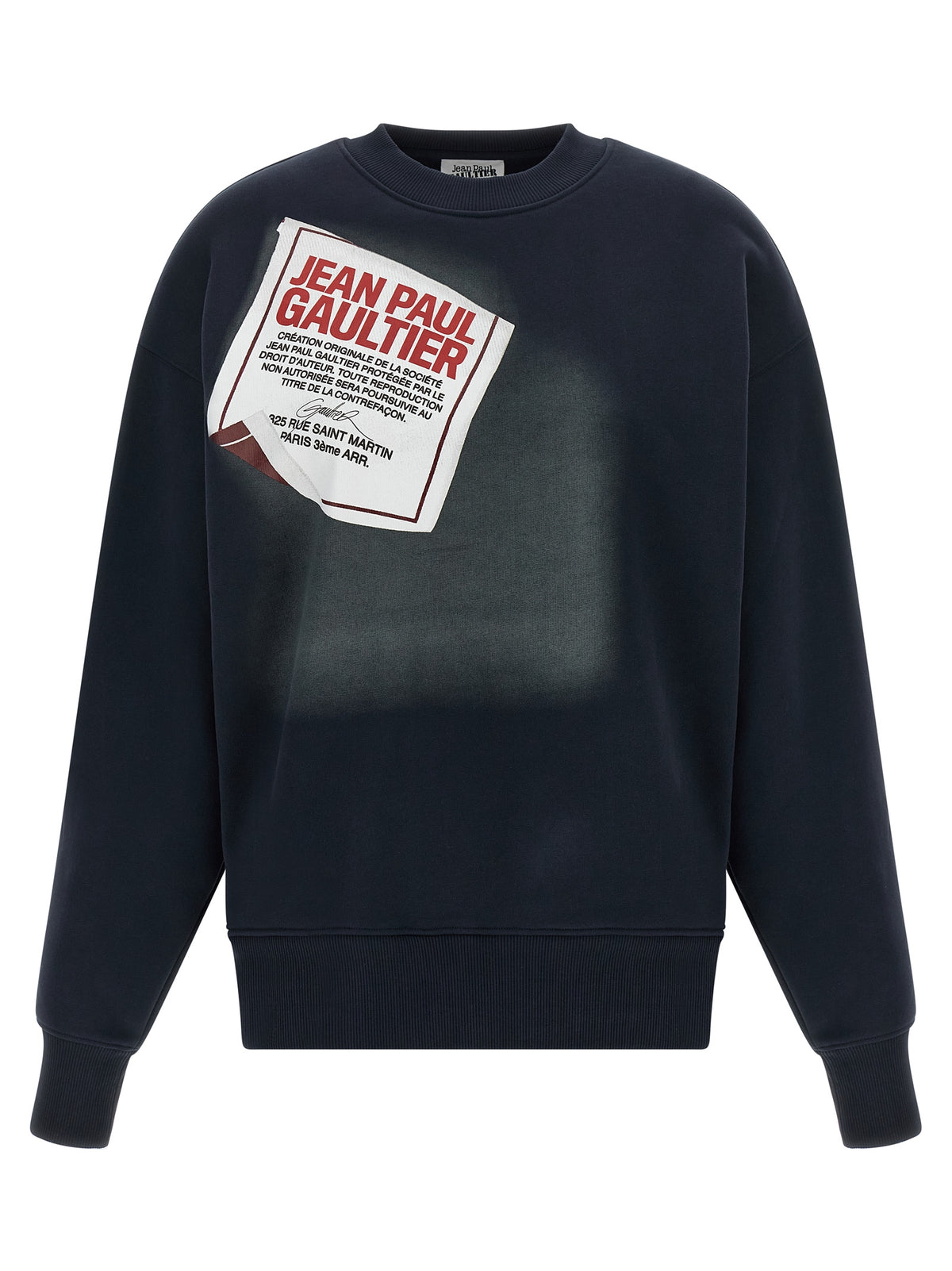 JEAN PAUL GAULTIER Jean Paul Gaultier Women 'The Blue Gaultier Label' Sweatshirt