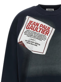 JEAN PAUL GAULTIER Jean Paul Gaultier Women 'The Blue Gaultier Label' Sweatshirt