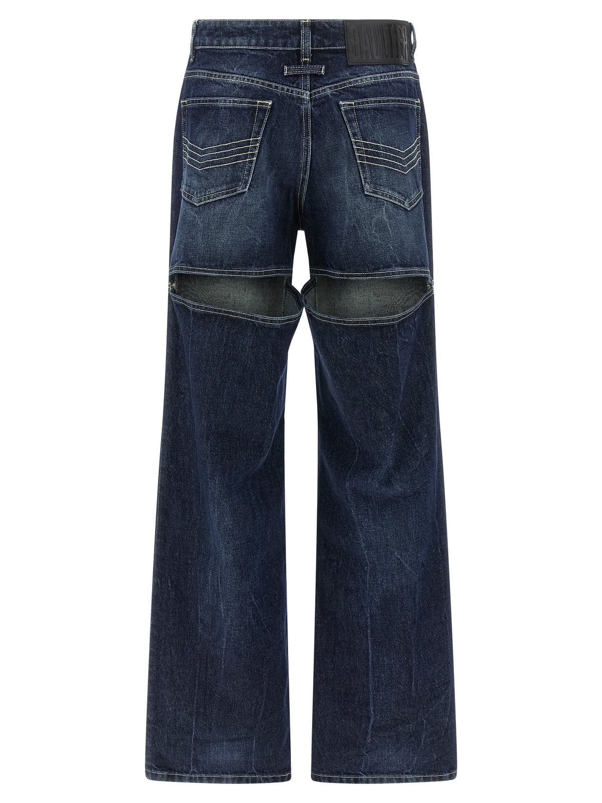 JEAN PAUL GAULTIER Jean Paul Gaultier Women 'The Blue Cut-Out' Jeans