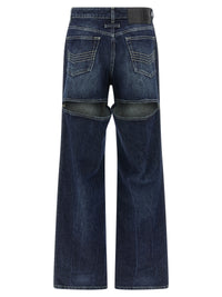JEAN PAUL GAULTIER Jean Paul Gaultier Women 'The Blue Cut-Out' Jeans