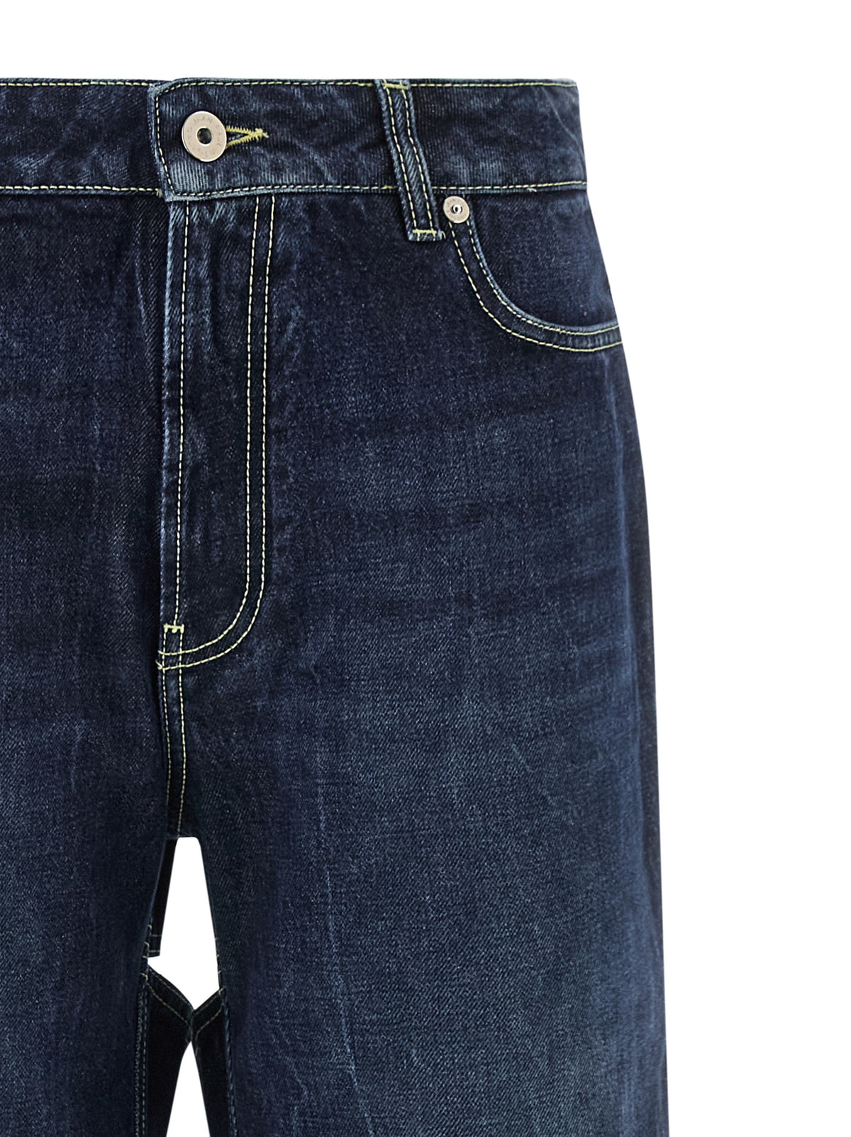 JEAN PAUL GAULTIER Jean Paul Gaultier Women 'The Blue Cut-Out' Jeans