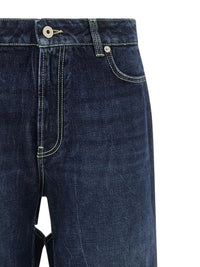 JEAN PAUL GAULTIER Jean Paul Gaultier Women 'The Blue Cut-Out' Jeans