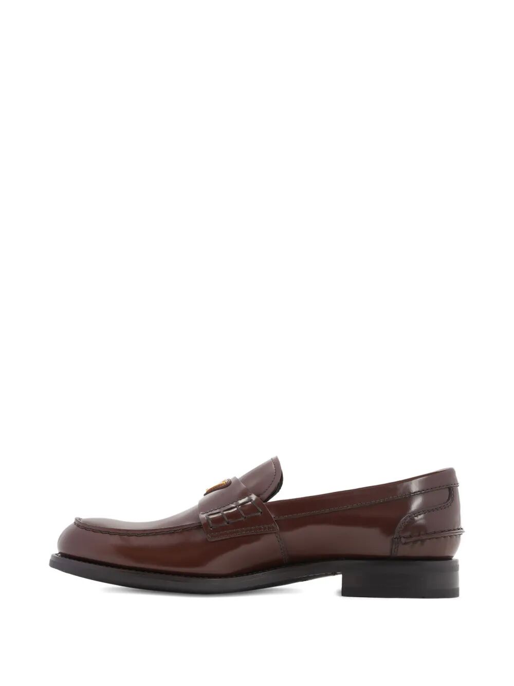 PRADA Prada Men Brushed Leather Loafers