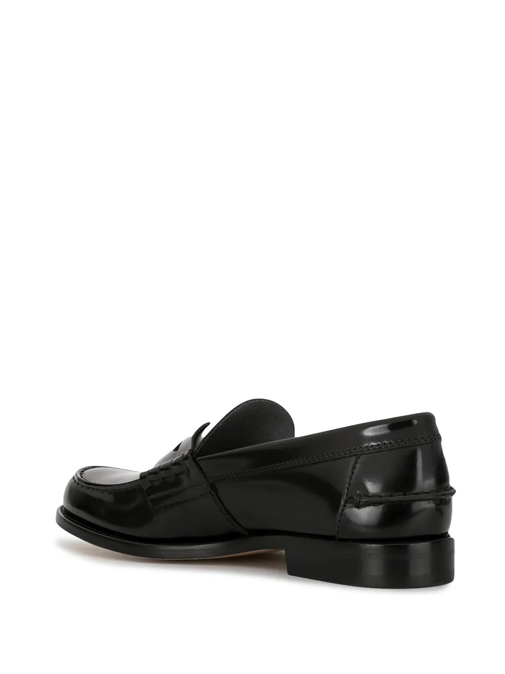 Tod's Men Semi-Shiny Leather Penny Loafers