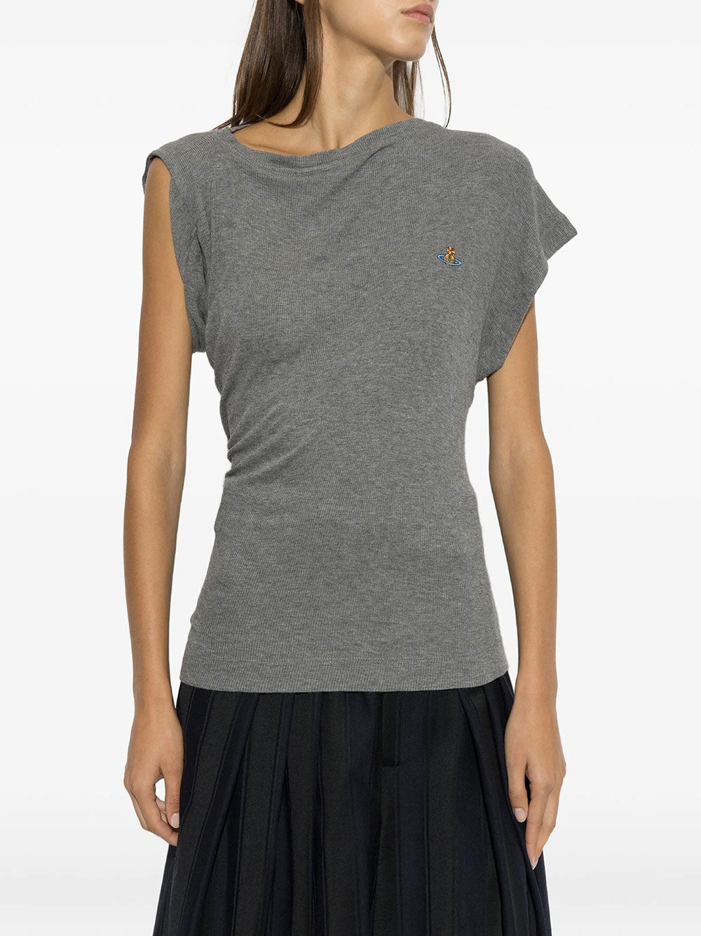 Vivienne Westwood Women Top Hebo In Viscosa – Bluefly