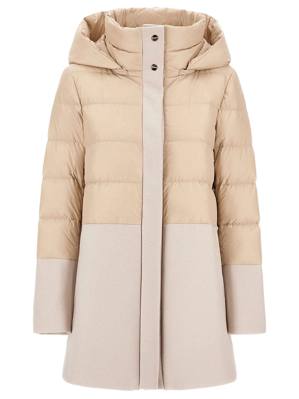 HERNO Piumino A-Shape Con Pannelli Women
