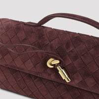 Bottega Veneta Andiamo Suede Clutch Women