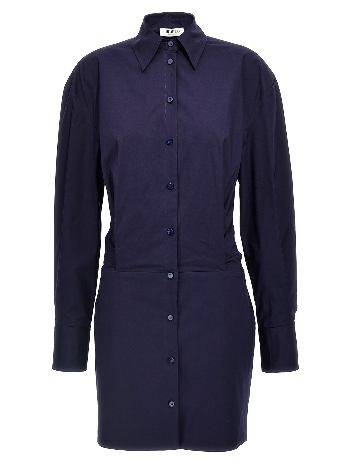 The Attico Women Mini Chemisier Dress