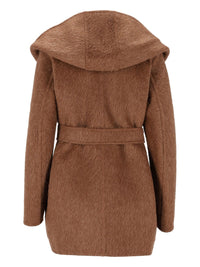 Max Mara Women Short Coat With A Hood