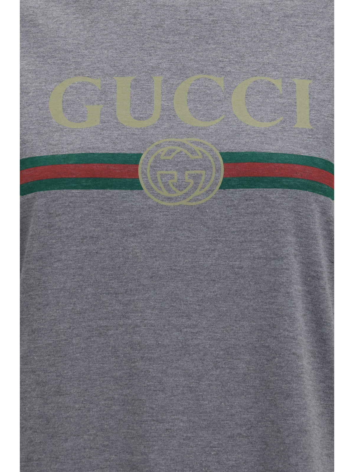 GUCCI Gucci Women Cotton And Silk Jersey Printed T-Shirt