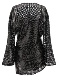 The Attico Women Sequin Mesh Dress