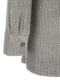 The Attico Women Rhinestone Dress