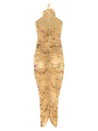 Magda Butrym Women 'Dress37' Dress With 3D Floral Detail