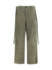 Fendi Women Cotton Cargo Pants