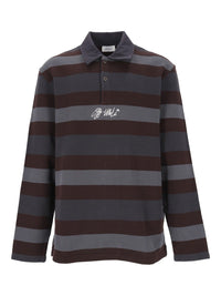 Off-White Men Long-Sleeved Polo Shirt