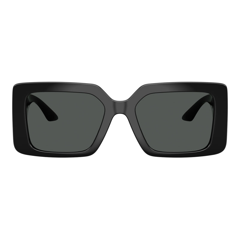 Versace Sunglasses Rectangle Full Rim, Dark Havana Frame and Brown Gradient Lens VE4505U108/13