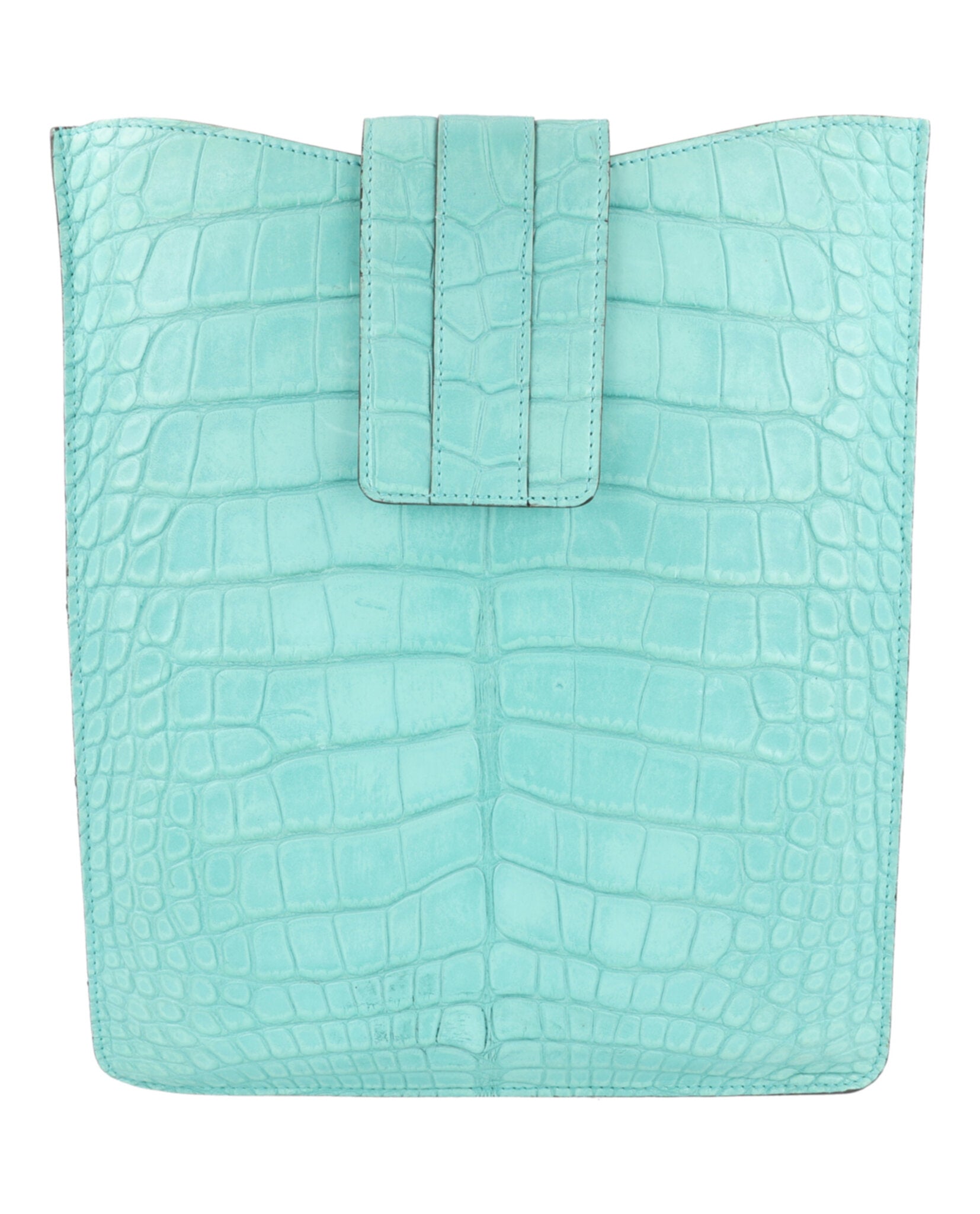 Gucci Gucci Womens Vintage Ipad Crocodile Case