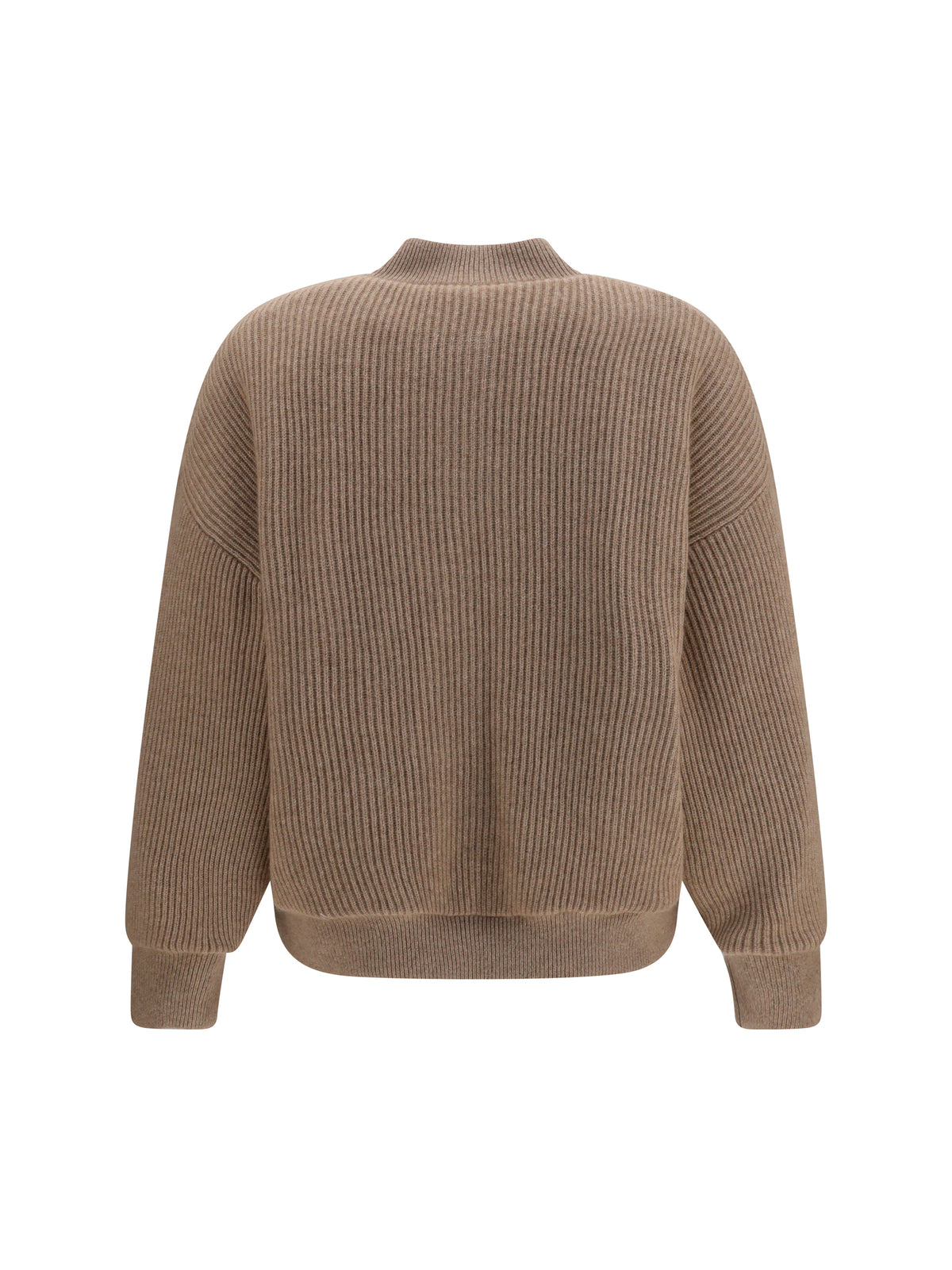 BRUNELLO CUCINELLI Brunello Cucinelli Women Ribbed Cashmere Bomber