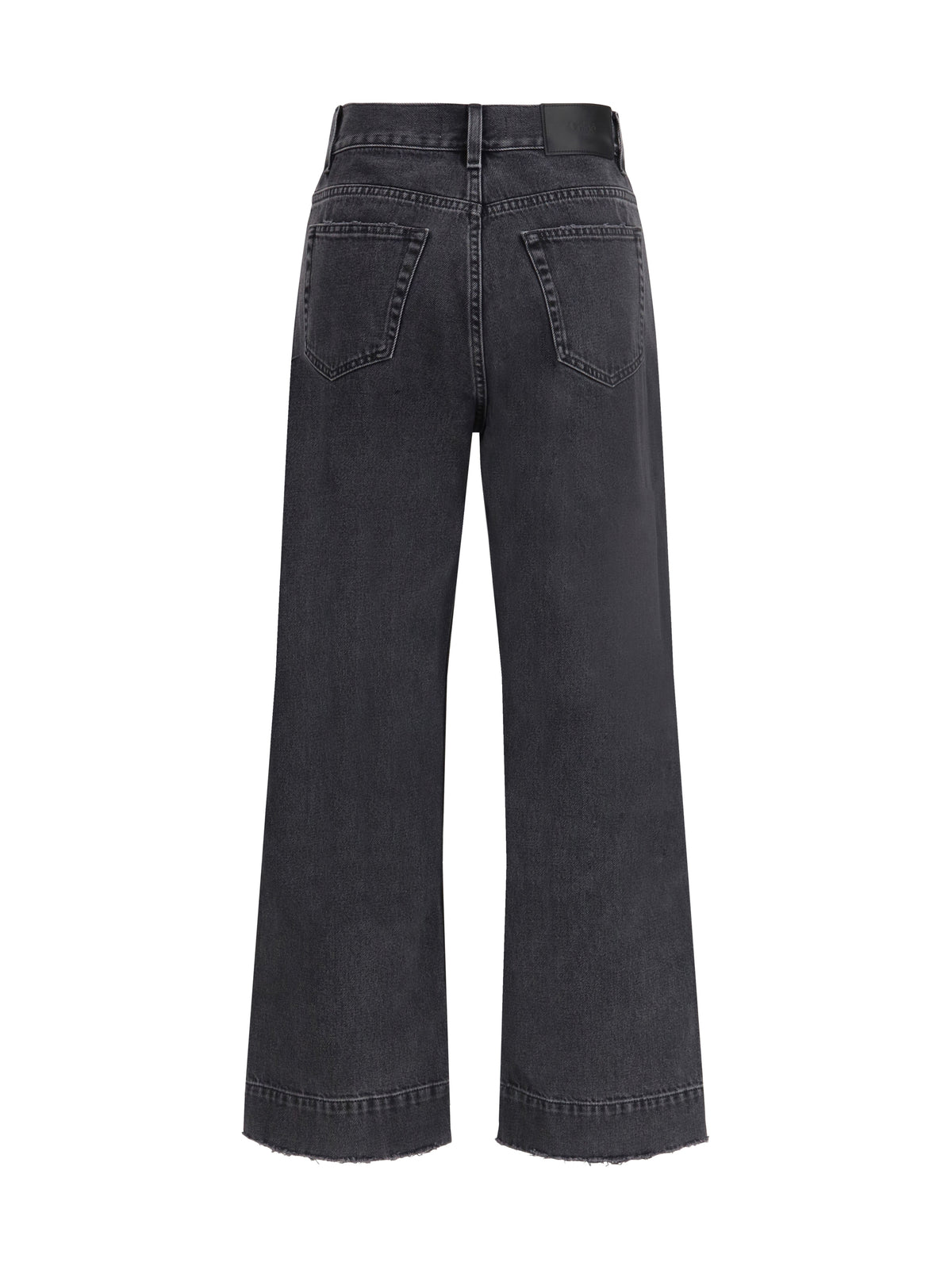 CHLOÉ Chloé Women High-Waisted Cropped Denim Jeans