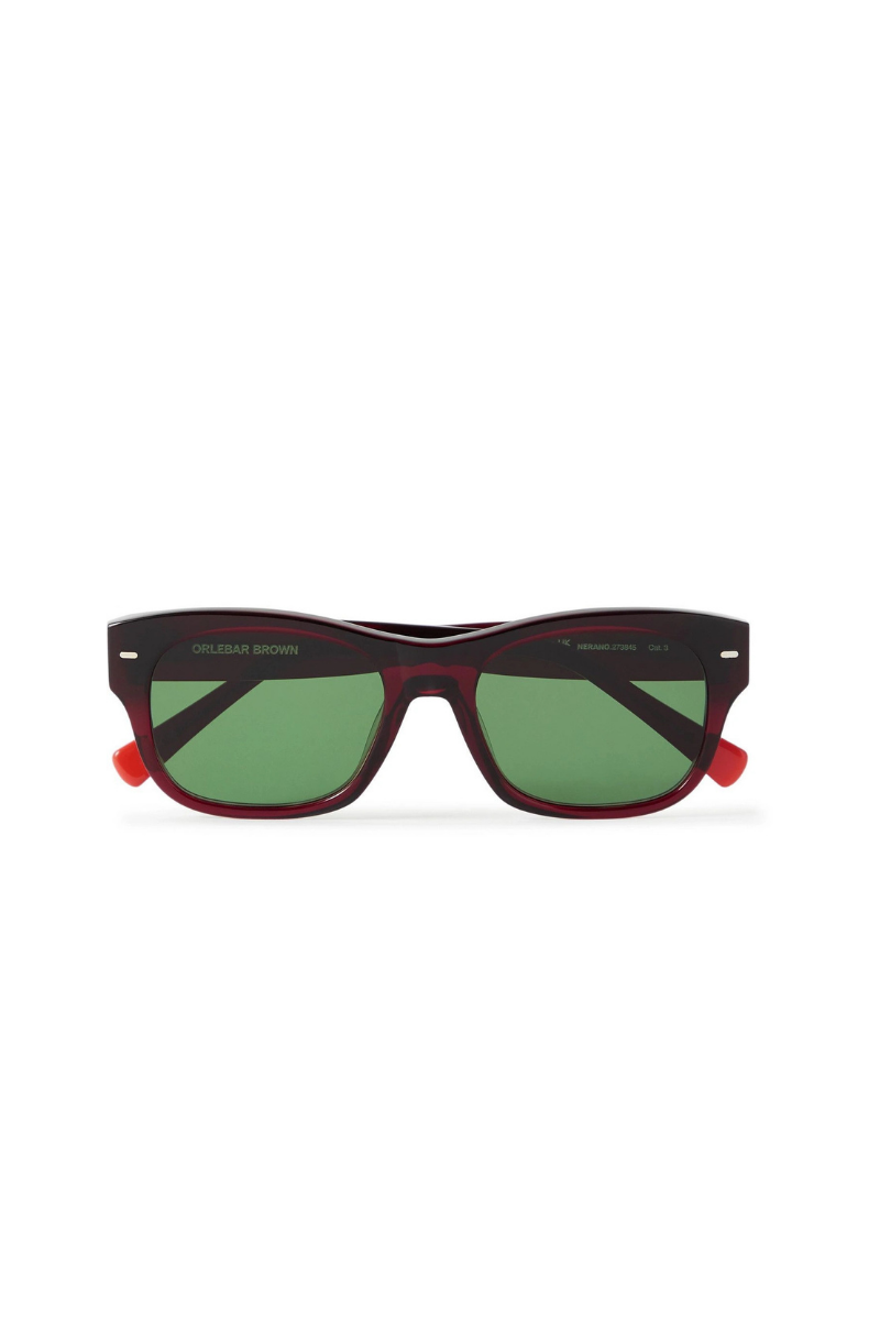 Orlebar Brown Nerano Sunglasses-273845-Burgundy