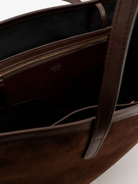 Atp Atelier Women Eraclea Suede Shoulder Bag