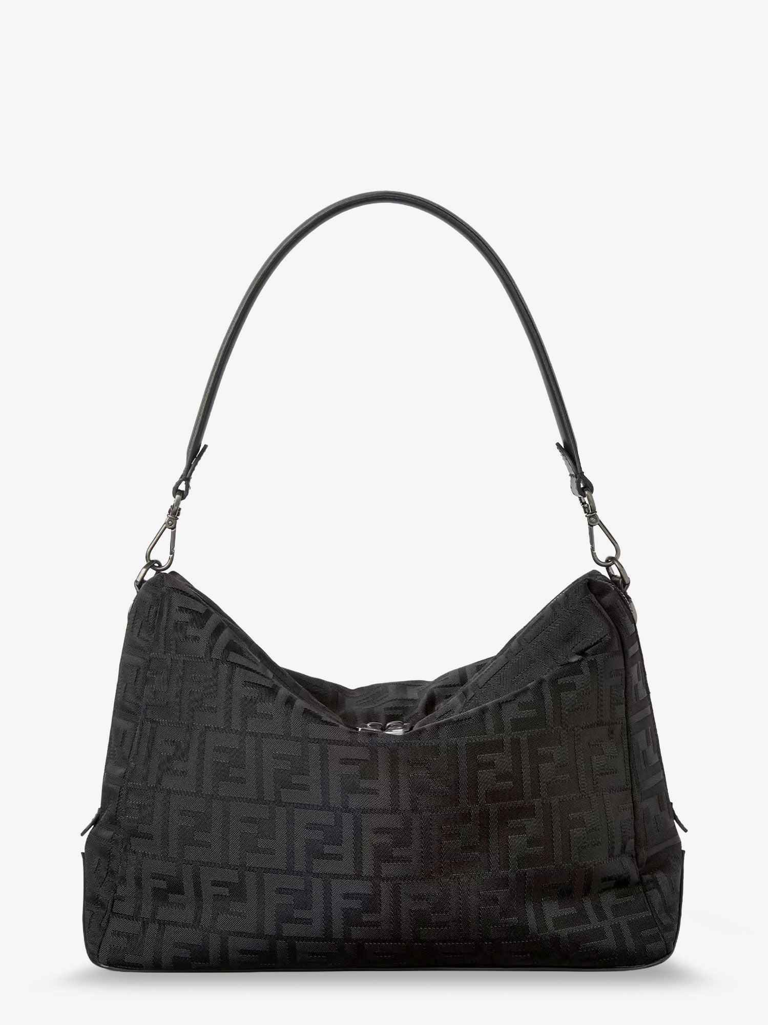 Fendi Men Fendi Lui Large Ff Nylon Crossbody Bag