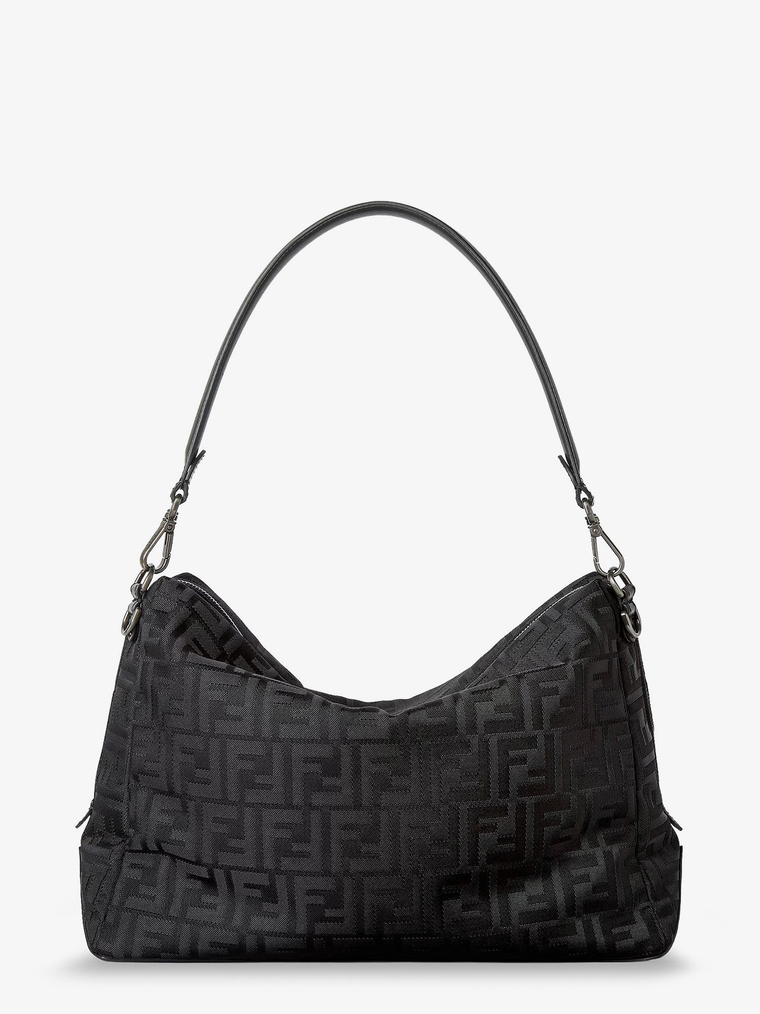 Fendi Men Fendi Lui Large Ff Nylon Crossbody Bag