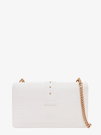 PINKO Pinko Women Leather Shoulder Bag With Love Birds Buckle