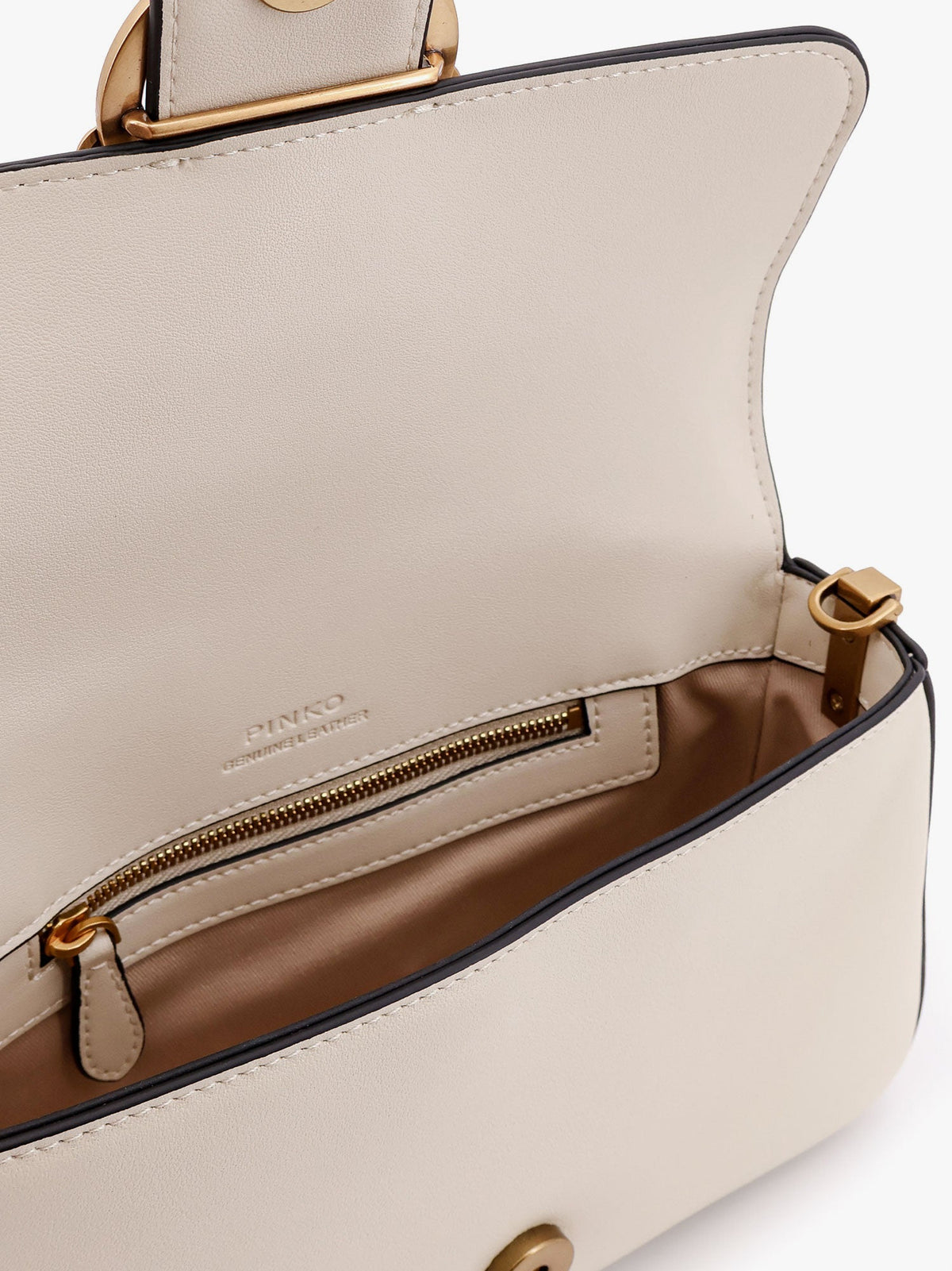 Pinko Women Love One Mini Leather Shoulder Bag