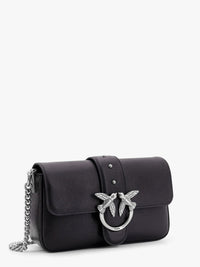 Pinko Women Love One Mini Leather Shoulder Bag