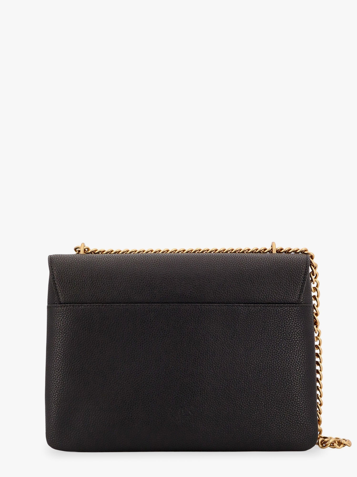 PINKO Pinko Women Leather Shoulder Bag With Metal Love Birds Buckle