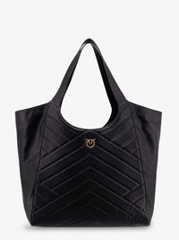Pinko Women Quilted Leather Shoulder Bag
