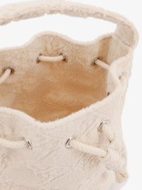 TORY BURCH Tory Burch Women T Monogram Terry Mini Canvas Bucket Bag