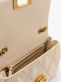 VALENTINO GARAVANI Valentino Garavani Women Valentino Garavani Quiltie 67 Leather Medium Shoulder Bag With Chain