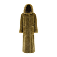 Herno Curly Faux Fur Coat Women
