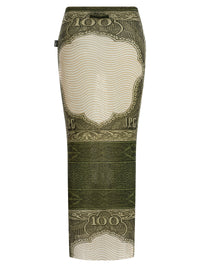 JEAN PAUL GAULTIER Jean Paul Gaultier Women 'Re-Edition - The Green Cartouche' Skirt