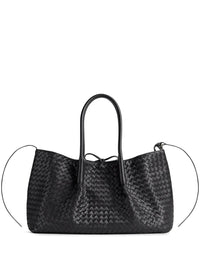Bottega Veneta Women Pinacoteca Grande Reversible Tote Bag In Intrecciato Silky Leather
