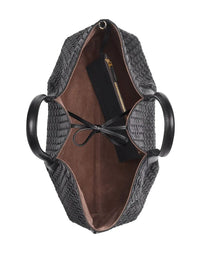 Bottega Veneta Women Pinacoteca Grande Reversible Tote Bag In Intrecciato Silky Leather
