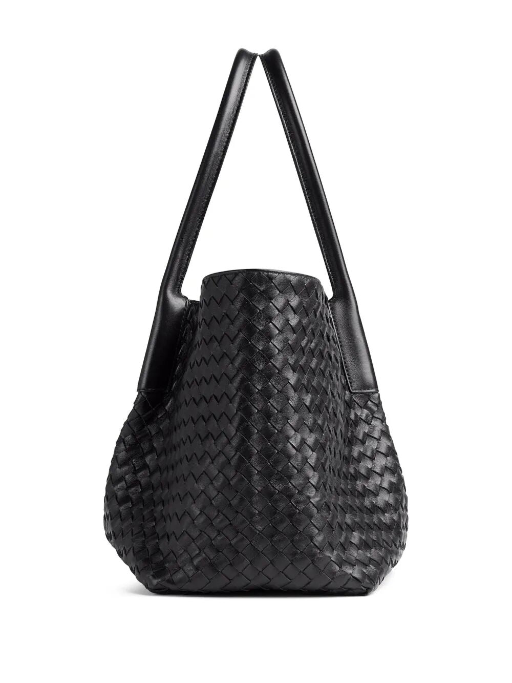BOTTEGA VENETA Pinacoteca Grande Reversible Tote Bag In Intrecciato Silky Leather Women