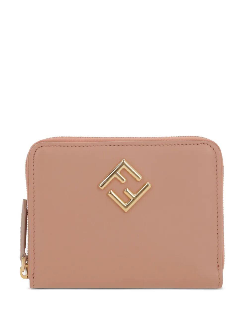 FENDI Ff Diamonds Zip Around Medium Wallet Women