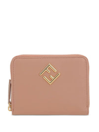 FENDI Ff Diamonds Zip Around Medium Wallet Women