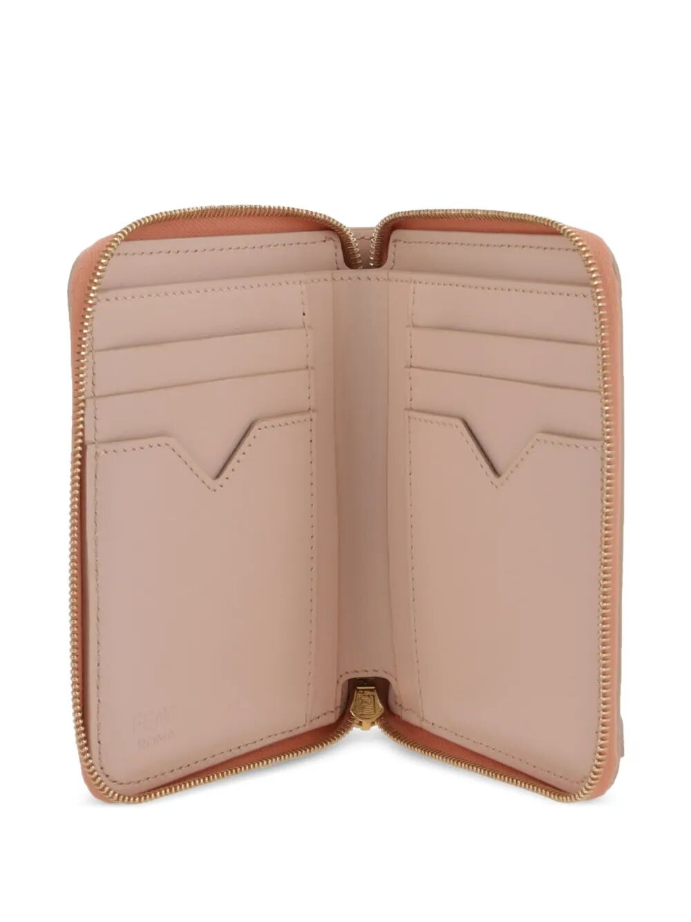 FENDI Ff Diamonds Zip Around Medium Wallet Women