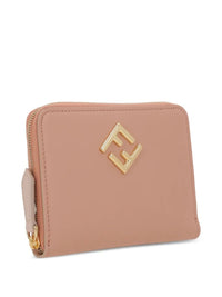 FENDI Ff Diamonds Zip Around Medium Wallet Women