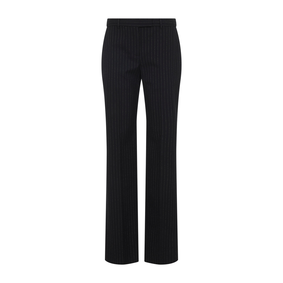 Alexander Mcqueen Pinstripe Lurex Pants Women