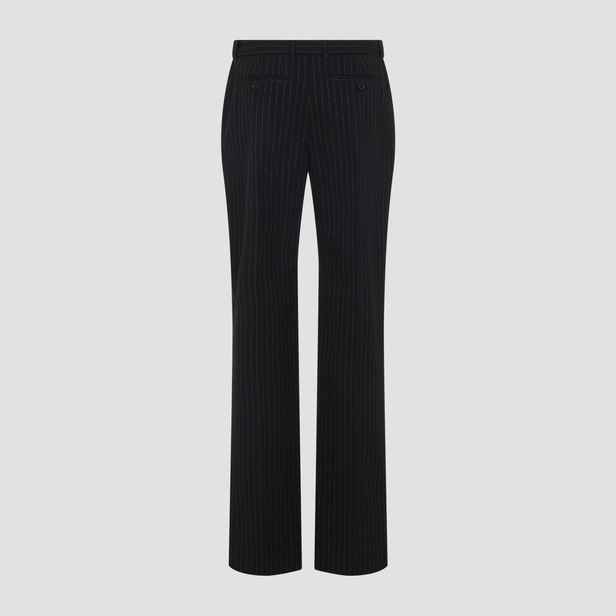 Alexander Mcqueen Pinstripe Lurex Pants Women