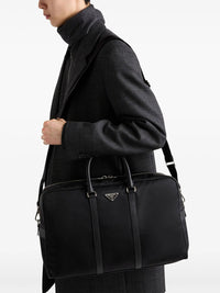 Prada Men Re-Nylon And Saffiano Leather Duffel Bag