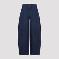 Jil Sander Wide Leg Denim Pants Women