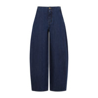 Jil Sander Wide Leg Denim Pants Women