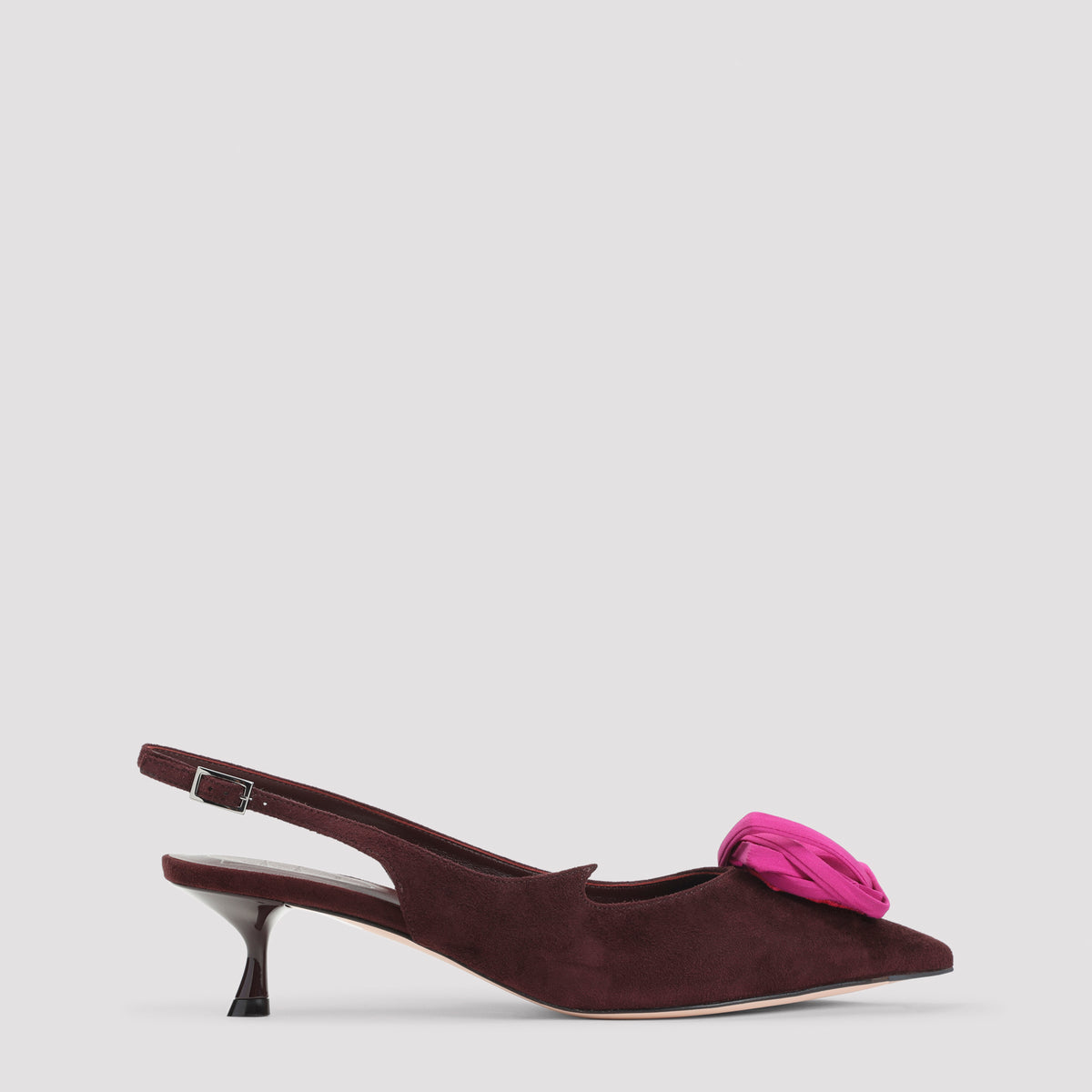 Roger Vivier Suede Slingback Women